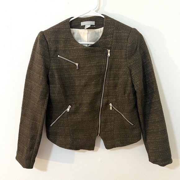 🩷✨GORGEOUS OLIVE GREEN WORK JACKET/BLAZER✨🩷‎ - Picture 2 of 9